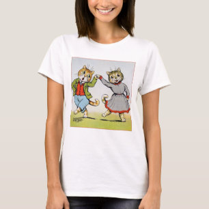 T-shirt Carte postale vintage Show Louis Wain Illustration