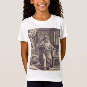 T-Shirt Carte Sainte de l'Apôtre Saint Marc l'Évangéliste