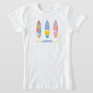 T-Shirt Carte Surf Aloha Kids