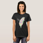 T-shirt Carte Taiwan (Devant entier)