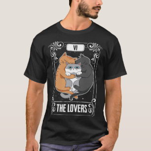 T-shirt Carte Tarot Astrologie Gothique Occulte Le Cat Tar