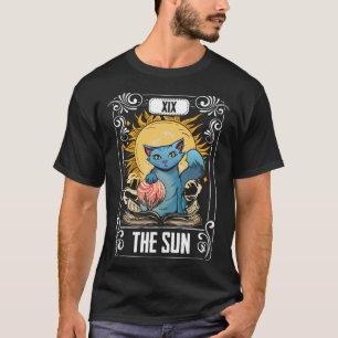 T-shirt Carte Tarot Astrologie Gothique Occulte Le Soleil