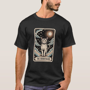 T-shirt Carte Tarot Chat Halloween Swea Shorthair