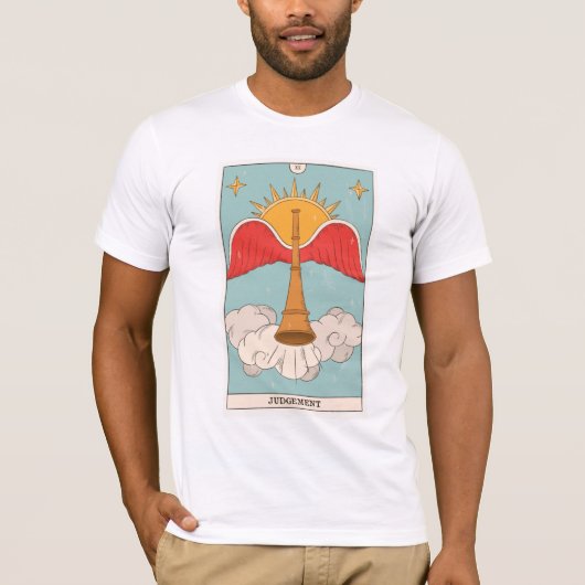 T-shirt Carte tarot de jugement moderne Major Arcana (Devant)