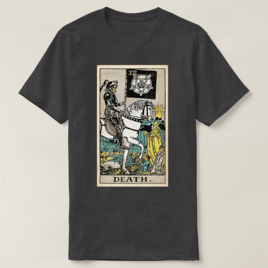 T-shirt Carte Tarot de la mort XIII (Design devant)
