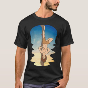 T-shirt Carte Tarot Lecture Cartomance Homme suspendu Occu