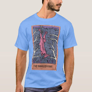 T-shirt Carte Tarot L'Homme Hangé Et L'Amoureux des chats