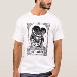 T-shirt Carte Tarot Lovers Lecture Sorcière Hall esthétiqu