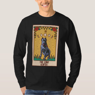 T-shirt Carte Tarot Occult Magie Occultisme Chien Canne Co