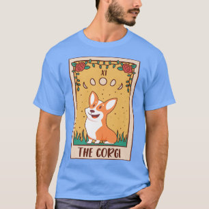 T-shirt Carte Tarot Occult Magie Occultisme Chien Corgi