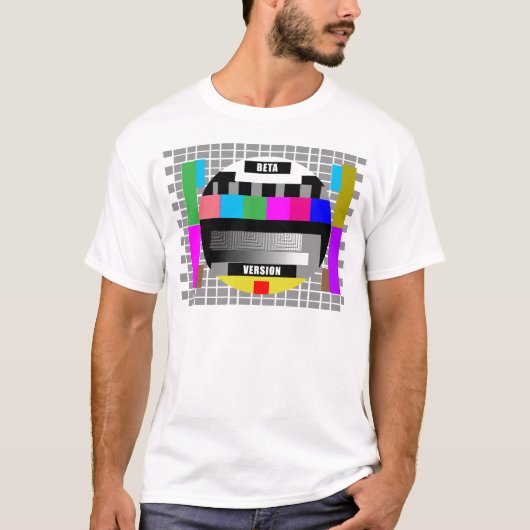 T-shirt Carte-test (Devant)
