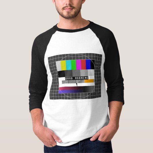 T-shirt carte-test analogue (Devant)