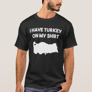 T-shirt Carte Turquie turque Pays Joie Thanksgiving Pun