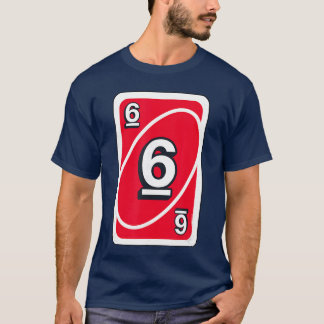 T-shirt Carte UNO Halloween Rouge 6