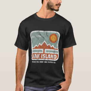 T-shirt Carte vintage 1795 de l'approvisionnement de la ch