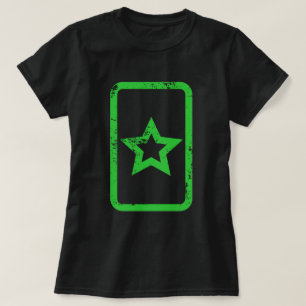 T-shirt Carte Zener   Hollow 5 Pointed Star {Vintage}