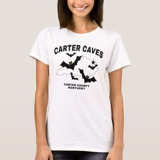 T-shirt Carter Caves Kentucky (Devant)