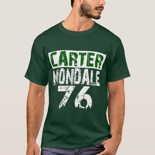 T-shirt Carter/Mondale 1976 (Devant)