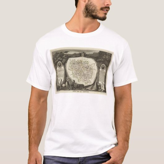 T-shirt Cartes creuses (Devant)