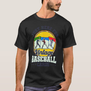 T-shirt Cartes de base-ball Collecteur de cartes de sport 