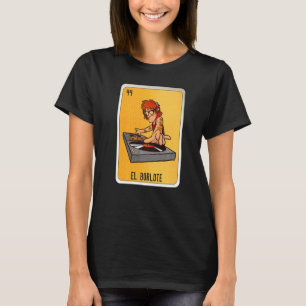 T-shirt Cartes de bingo El Borlote Loterie Mexicaine d'arg