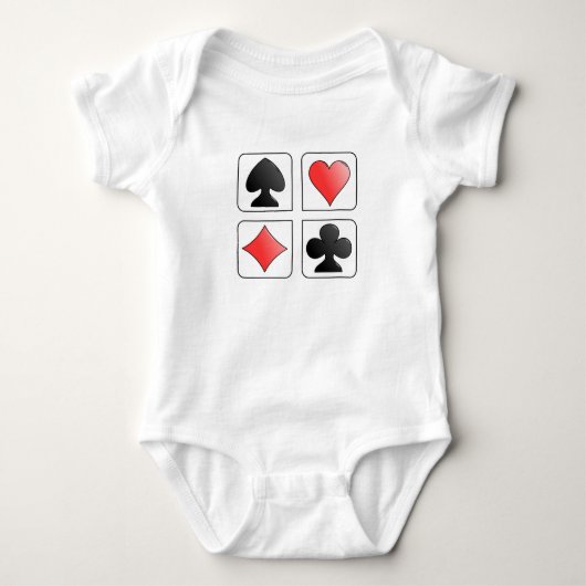T-shirt Cartes de jeu (Devant)