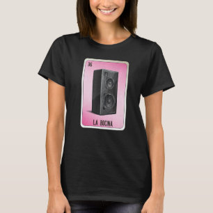 T-shirt Cartes de loto Bingo d'argot mexicain La Bocina