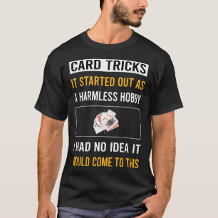 T-shirt Cartes de passe sans danger Manipulation Trick Tri
