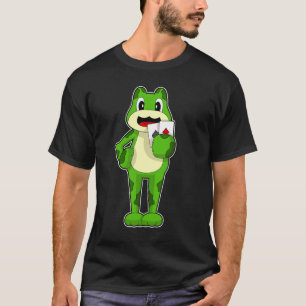 T-shirt Cartes de Poker Frog