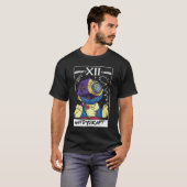 T-shirt Cartes de Tarot de Sorcellerie Vodoo Magie Poupée (Devant entier)