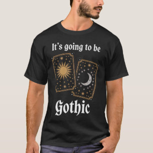 T-shirt Cartes de Tarot gothique Fortune Mov Littérature M