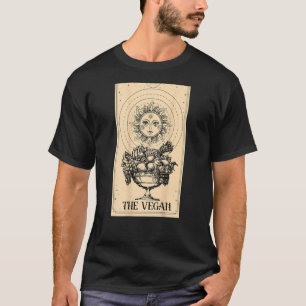 T-shirt Cartes de Tarot La Voyante de la Sorcellerie Végan