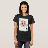 T-shirt Cartes Hamster Poker Poker (Devant entier)