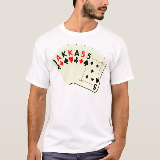 T-shirt Cartes JAKKA55 (Devant)