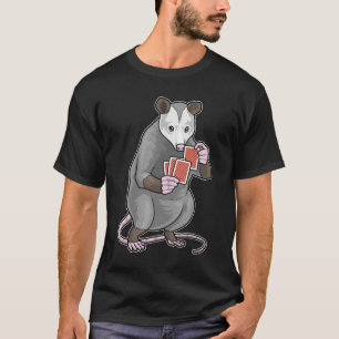 T-shirt Cartes Opossum Poker Poker