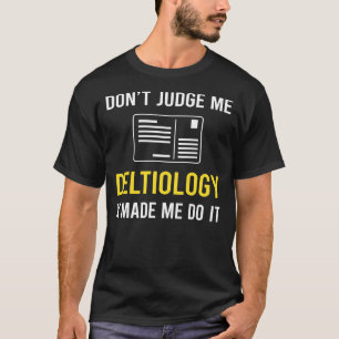 T-shirt Cartes postales Ne Juge Deltiology