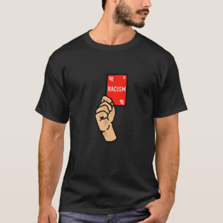 T-shirt Cartes rouges contre le racisme Football de footba