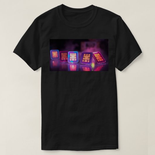 T-shirt Cartes SIM (Design devant)