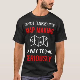 T-shirt Cartographie Cartographe Carte Cartographie Cartog
