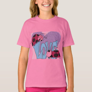 T-shirt Carton adorable Ladybug Love