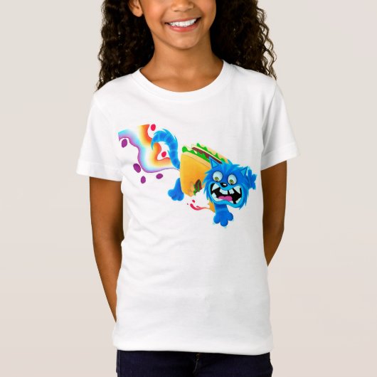 T-Shirt Carton de chat mignon (Devant)