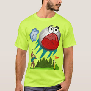 T-shirt Carton de golf