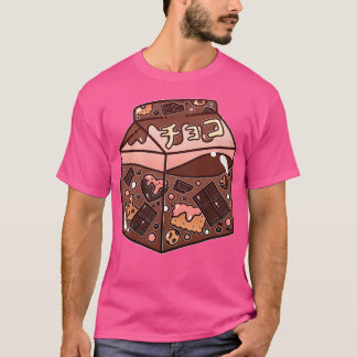 T-shirt Carton de lait au chocolat