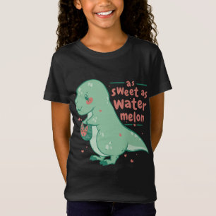 T-Shirt Carton de pastèque Sweet Tyrannosaurus Rex
