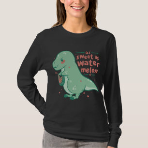 T-shirt Carton de pastèque Sweet Tyrannosaurus Rex