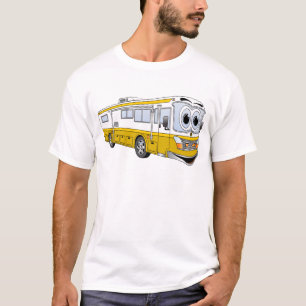 T-shirt Carton du camping-car Gold RV