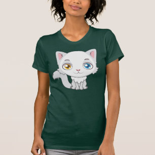 T-shirt Carton mignon Angora turc