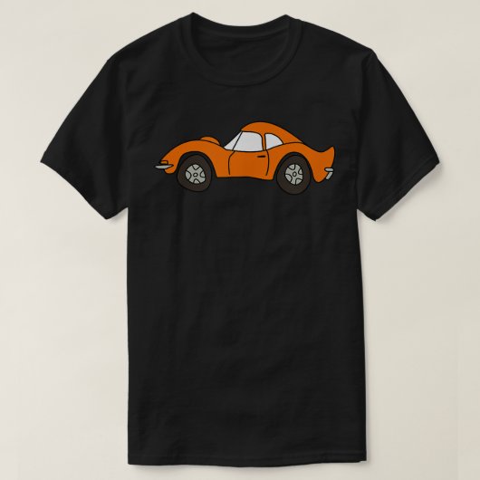 T-shirt Carton Orange Opel GT (Design devant)