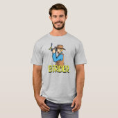 T-shirt Cartoon Birder (Devant entier)