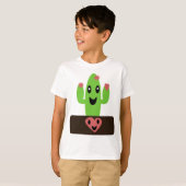 T-shirt Cartoon Cactus (Devant entier)